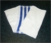 Blue and White Stripe Face Washer - Click for more info